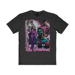 Vintage Style Black The Weeknd Music Tee